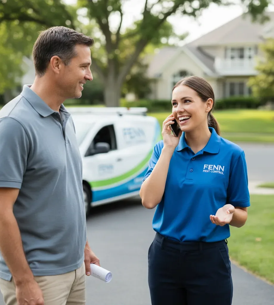 Fenn Pest Control customer support in Nancy